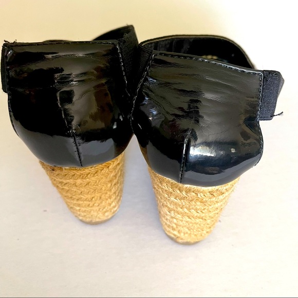 Black women wedge shoes - Picture 3 of 4
